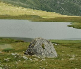 Rock-by-the-lake