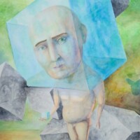 aquarelle-cube-man