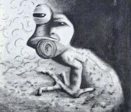 Self portrait as a frog